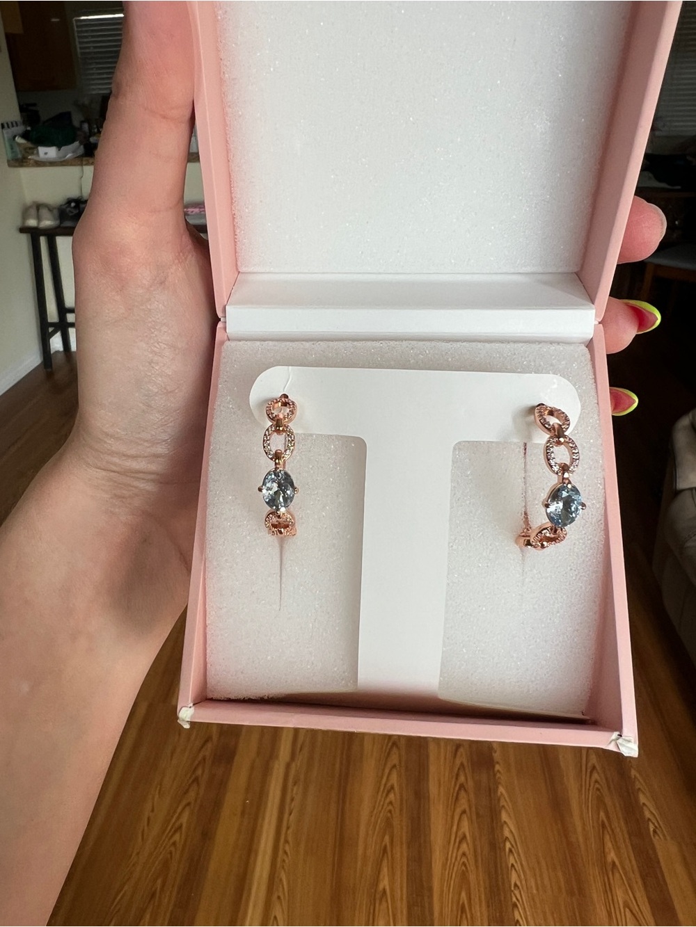 Rose Gold Maldives Jewel Candy 2026 Earrings - Women Jewelry Bomb Party